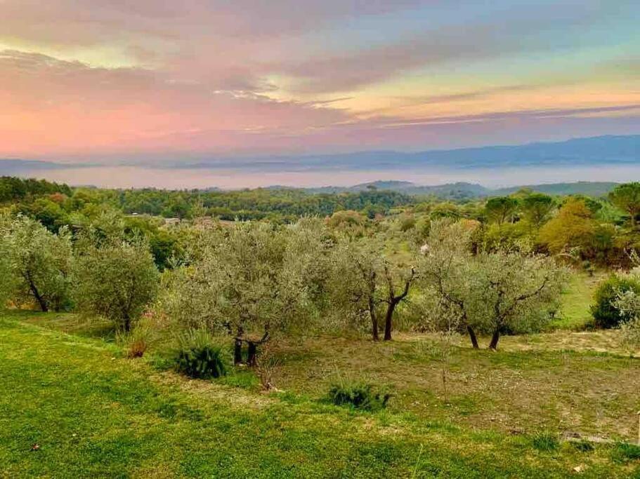 Vesper - Casale Con Piscina - Ad Galli Cantum Читта-делла-Пьеве Экстерьер фото